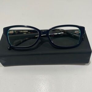 Vera Wang Glass Frames—BEAUTIFUL! Crystal Details—Excellent Condition!